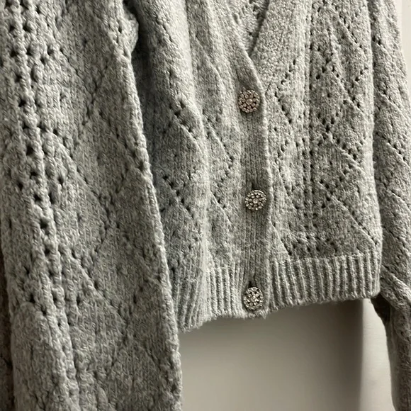 Maeve for Anthropologie grey knit sweater - Picture 2 of 8